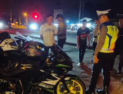Polres Bintan Patroli Serentak Cegah Kejahatan Jalanan Disetiap Sudut Kota