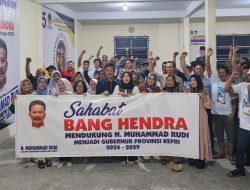 Sahabat Hendra Jaya Tanjungpinang Siap Dukung Perjuangan H. Muhammad Rudi di Pilgub Kepri 2024