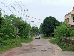 Berlubang dan Membahayakan, Warga Minta Pemerintah Perbaiki Jalan Cendrawasih Tanjungpinang