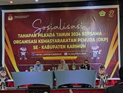 KPU Karimun Gencar Lakukan Sosialisasi ke Ormas dan OKP