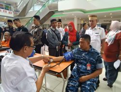 Warga Antusias Ikut Aksi Donor Darah dan Cek Kesehatan Gratis di TCC Mall Tanjungpinang