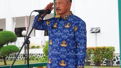 Jadi Irup Peringatan HUT ke-79 RI di Lingkungan Pemprov Kepri, Sekda Adi Ajak Berjuang Lebih Keras