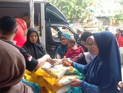 Pasar Murah Bulog Siaga dan D’Sayur Tanjungpinang Diserbu Warga