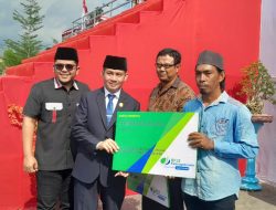 HUT RI ke-79, Pemkab Lingga Launching BPJS Ketenagakerjaan Bagi Pekerja Rentan