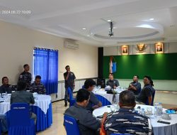 Jalin Sinergitas, Komandan Lanal Tarempa Cofee Morning Bersama Insan Pers