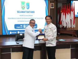 Sekda Batam Terima Kunjungan Paskibraka Kabupaten OKI