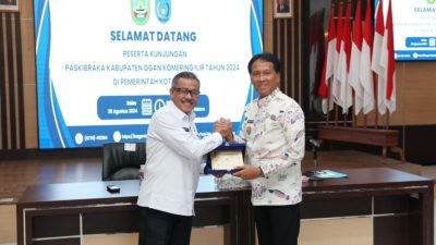 Sekda Batam Terima Kunjungan Paskibraka Kabupaten OKI