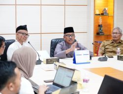 Sekda Jefridin Pimpin Rapat Evaluasi Subsidi Solar dan LPG 3 Kg Bersama BPKP