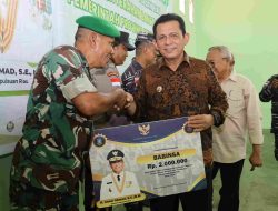 Gubernur Kepri Serahkan Insentif Personel TNI/Polri dan Masyarakat