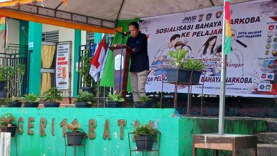 Disdik Kepri Sambut Baik Sosialisasi Bahaya Narkoba yang Diselenggarakan JMSI Kepri di SMAN 11 Batam