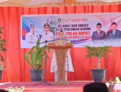 Wujud Kepedulian Terhadap Kesehatan, Bupati Kasmarni Bangun dan Resmikan RSUD Pratama Pulau Rupat