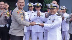 Kapolres Karimun Beri Kejutan ke Mako Lanal TBK