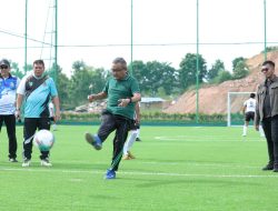 Buka Turnamen Mini Soccer HUT ke 53 KORPRI, Sekda Batam Tekankan Sportivitas