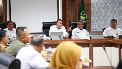 Antisipasi Dampak Cuaca Ekstrem, Pjs. Wako Batam Pimpin Rapat Koordinasi