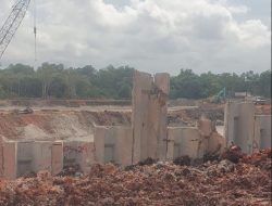 Pailing Retak Tetap Dipakai, Kontraktor Proyek Polder di Sri Katon Klarifikasi