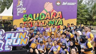 Diikuti 6.800 Peserta, Fun Run Adhyaksa Runner Berlangsung Sukses