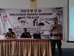 JMSI Kepri Bersama Polda Kepri Lakukan Sosialisasi Bahaya Narkoba di SMAN 4 Tanjungpinang