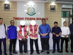 Kejati Kepri Tahan 2 Tersangka Dugaan Korupsi Asuransi Aset PT. Berdikari Insurance Cabang Batam