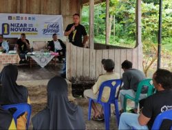 Cabup Lingga Nizar Jelaskan Kendala Pembangunan Akses Jalan dan Listrik di Desa Persiapan Pasir Lulun