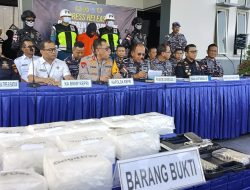 Tim Gabungan TNI AL Gagalkan Penyelundupan 10 Kilogram Sabu Asal Malaysia