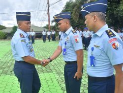 8 Personel Lanud RHF Naik Pangkat, Ini Pesan Kolonel Pnb Andi Nur Abadi