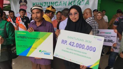 Pemprov Kepri Lanjutkan Program Bantuan BPJS Ketenagakerjaan Nelayan