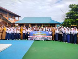 Police Go To School, Sat Lantas Polresta Tanjungpinang Beri Edukasi Keselamatan Berlalu Lintas di SMPN 10 Tanjungpinang