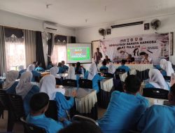 Antusias Pelajar SMAN 1 Tanjungbalai Karimun Ikuti Sosialisasi Bahaya Narkoba Yang Digelar JMSI dan Polda Kepri
