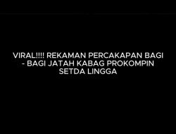 Viral, Beredar Rekaman Percakapan WS Sawer Oknum APH Lingga