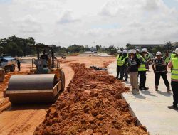 Pembangunan Jalan Alternatif Bandara Hang Nadim Capai Progres 75,41%