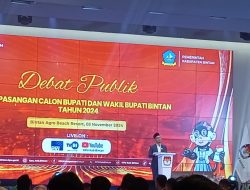 Meski Hanya Satu Paslon, KPU Bintan Tetap Gelar Debat Publik 