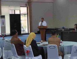 Sekda Bintan Buka Sosialisasi Anti Korupsi Bagi Seluruh Kepala OPD Hingga Kepala Desa
