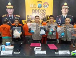 Lanjutan Kasus Istri Jebak Suami, Polisi Amankan Empat Orang Pengedar Sabu