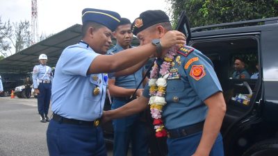 Pangkogabwilhan I Kunjungi Lanud Raja Haji Fisabilillah