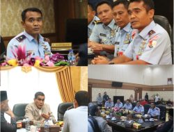 Perkuat Hubungan Kelembagaan, Danlanud Roesmin Nurjadin Silaturahmi ke DPRD Riau