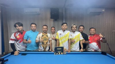 Tim KKR Biliar Raih Juara di Turnamen POBSI Tanjungpinang Season 5 