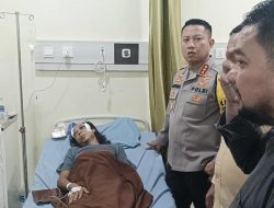 Jenguk Korban Bentrokan Rempang, Kapolresta Barelang Tanggung Biaya Pengobatan