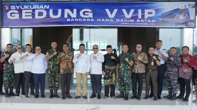 Kepala BP Batam Resmikan Revitalisasi dan Pengembangan Gedung VVIP Bandara Internasional Hang Nadim