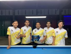 Tim Biliar KKR Juara 2 Home Turnamen Biliar Lucky 7 Bintan Center
