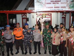 Pastikan Keamanan Misa Malam Natal, Kapolres Anambas Pantau Langsung Gereja dan Pos Pam Terpadu di Tarempa