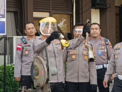 Satlantas Polresta Barelang Potong 1.855 Knalpot Brong Penindakan Juli Sampai Desember 2024