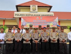 Kapolres Anambas Pimpin Apel Konsilidasi Operasi Mantap Praja Seligi Tahun 2024