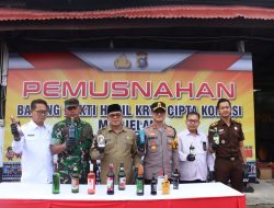 Polres Inhil Refleksi Akhir Tahun Hasil Cipkon Nataru