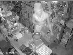 Heboh “Ninja” Bobol Toko Kelontong di Tanjungpinang