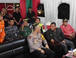 Kapolresta Tanjungpinang dan Forkopimda Pantau Pengamanan Pergantian Tahun Bersama Kapolri & Menkopolhukam Via Zoom