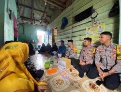 Kapolres Anambas Berikan Bantuan Kepada Keluarga Nelayan Yang Meninggal di Laut