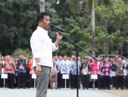 Apel Gabungan Pegawai 2025, Wako Rudi Ajak Pegawai Kompak Bangun Batam
