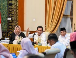 Gubernur Ansar Ahmad Pimpin Rapat Pelaksanaan Program Makanan Bergizi Gratis