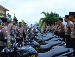 Siaga Bencana, Wakapolres Anambas Cek Kendaraan Dinas