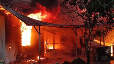 4 Unit Rumah Asrama Polisi Polresta Barelang Terbakar